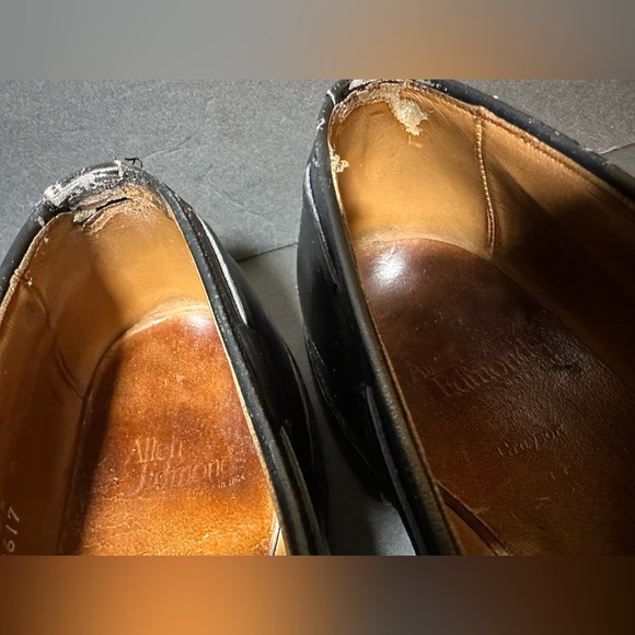 Allen Edmonds Mens Grayson Black tassel Loafers Sz 9.5 - Picture 15 of 15